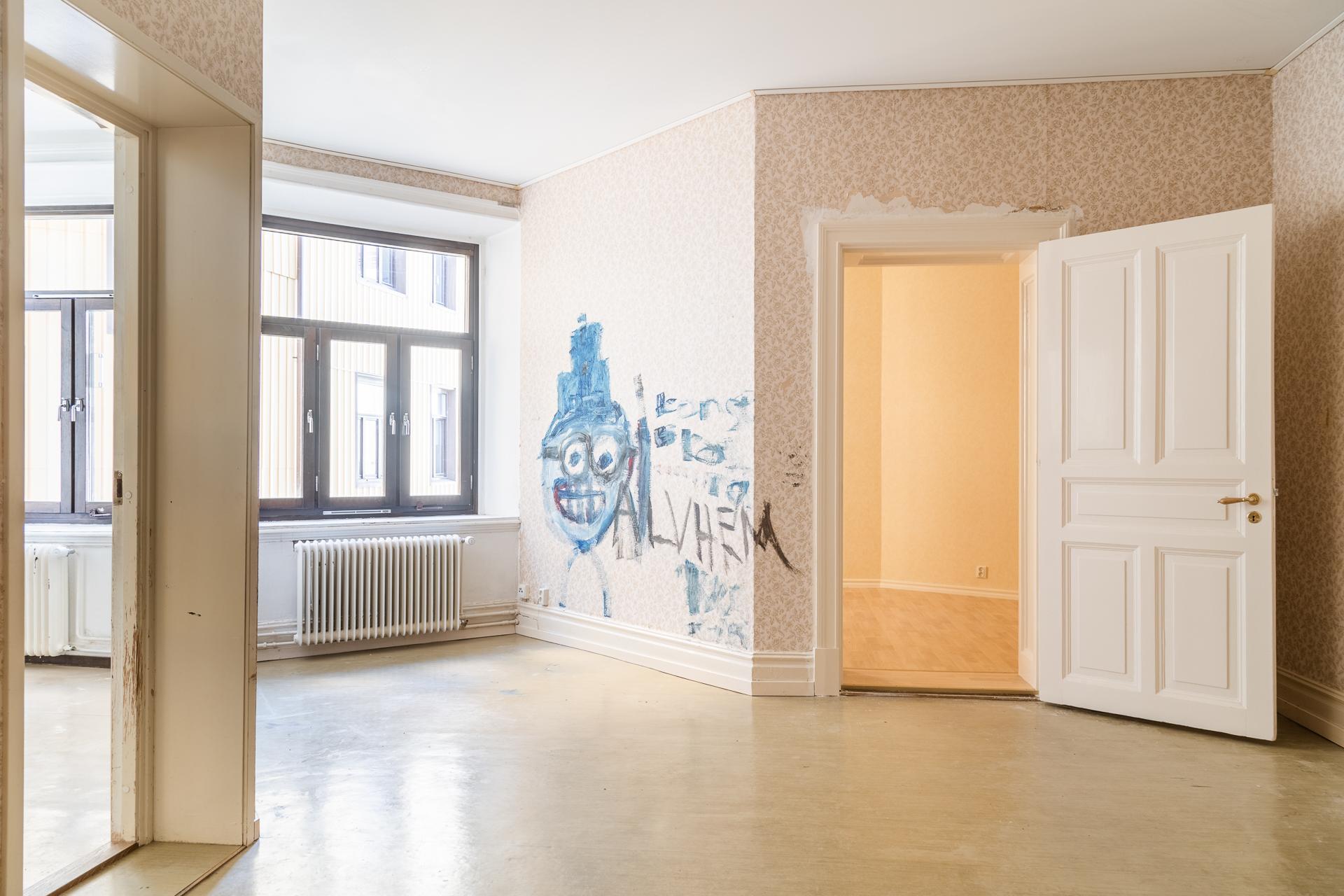 Lågupplöst Oregelbunden charmig planlösning