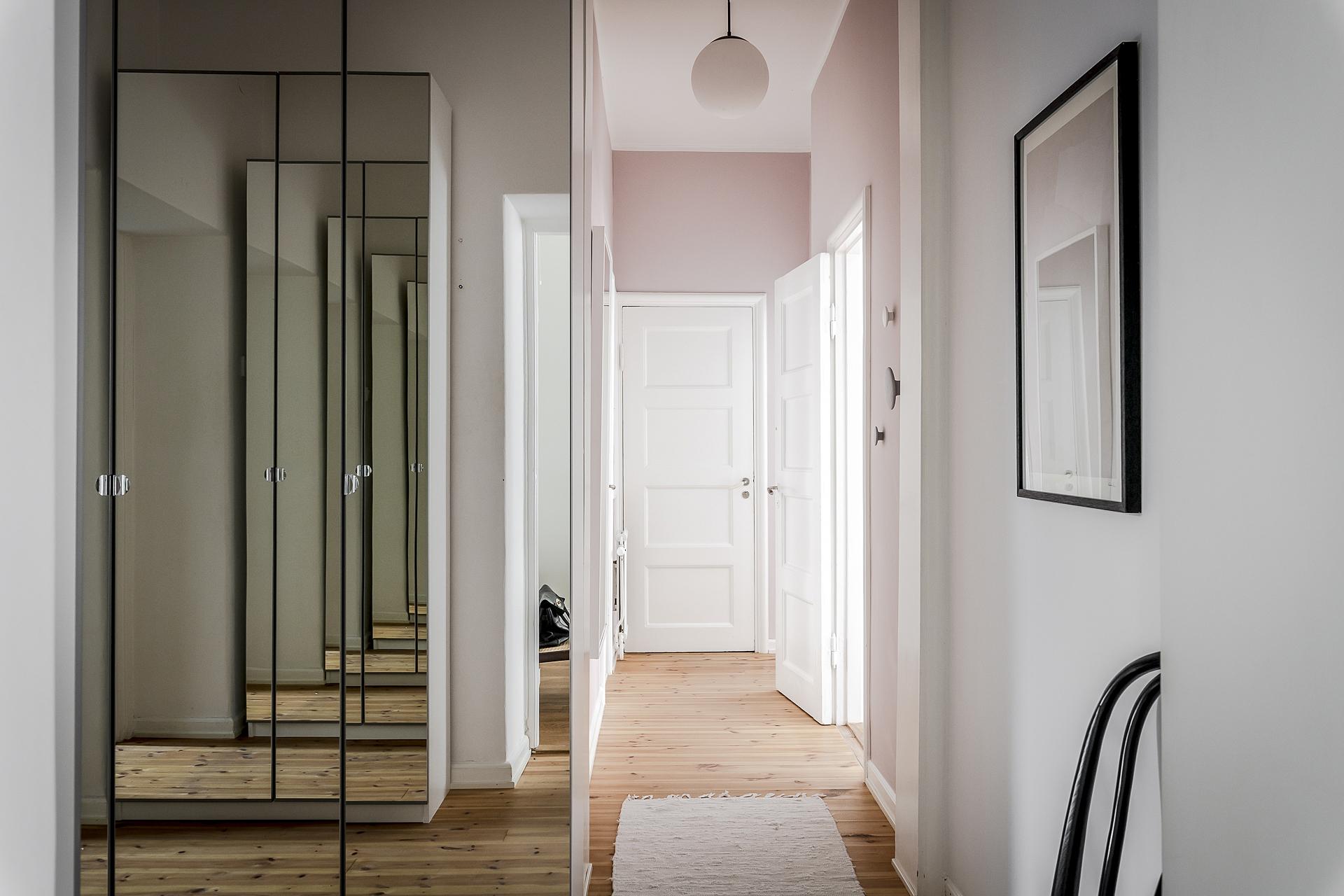 Garderober finns det gott om