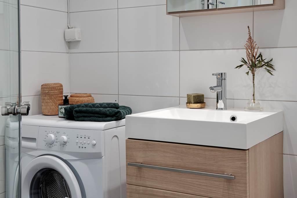 Lågupplöst Gött med egen tvättmaskin