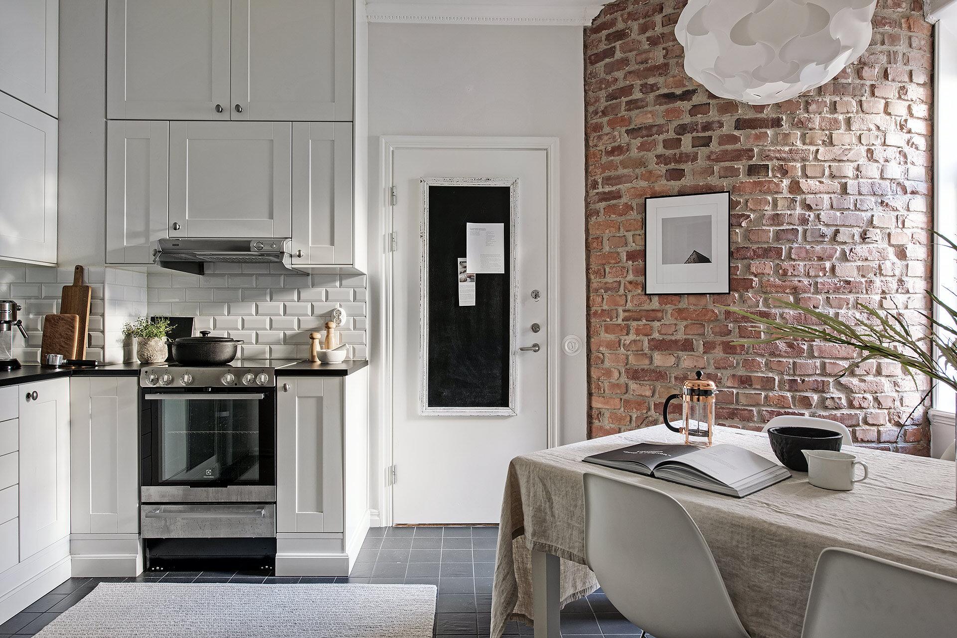 Lågupplöst Bild från grannens kök