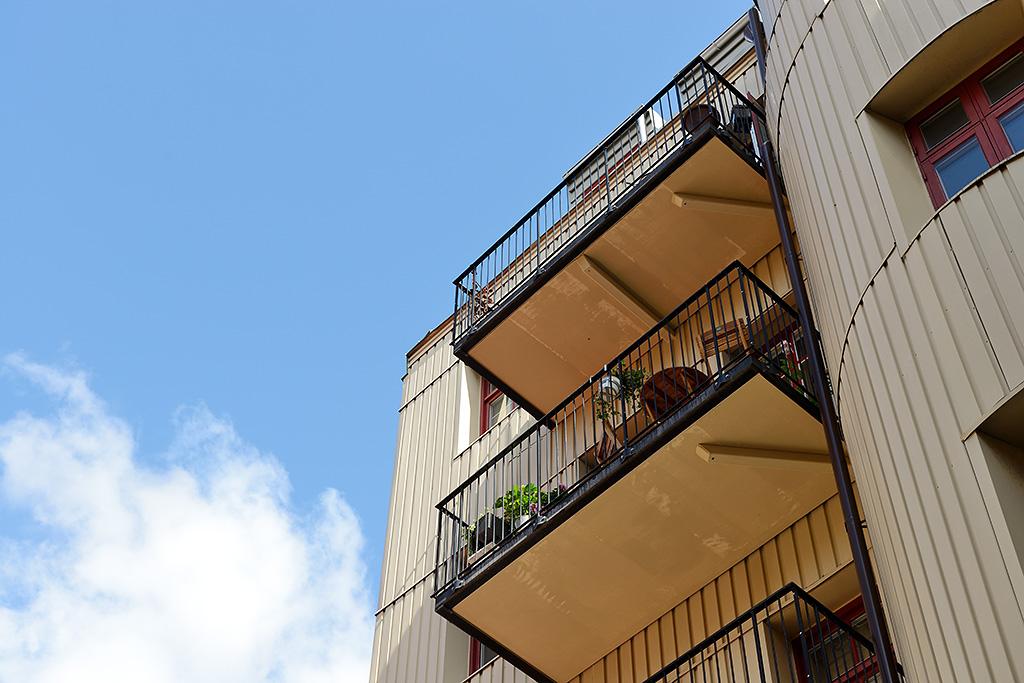 Bo med himlen som granne