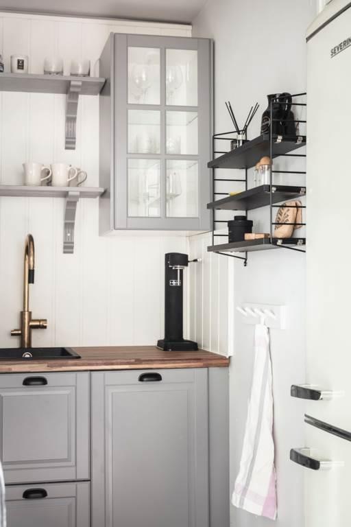 Köket är komplett med diskmaskin