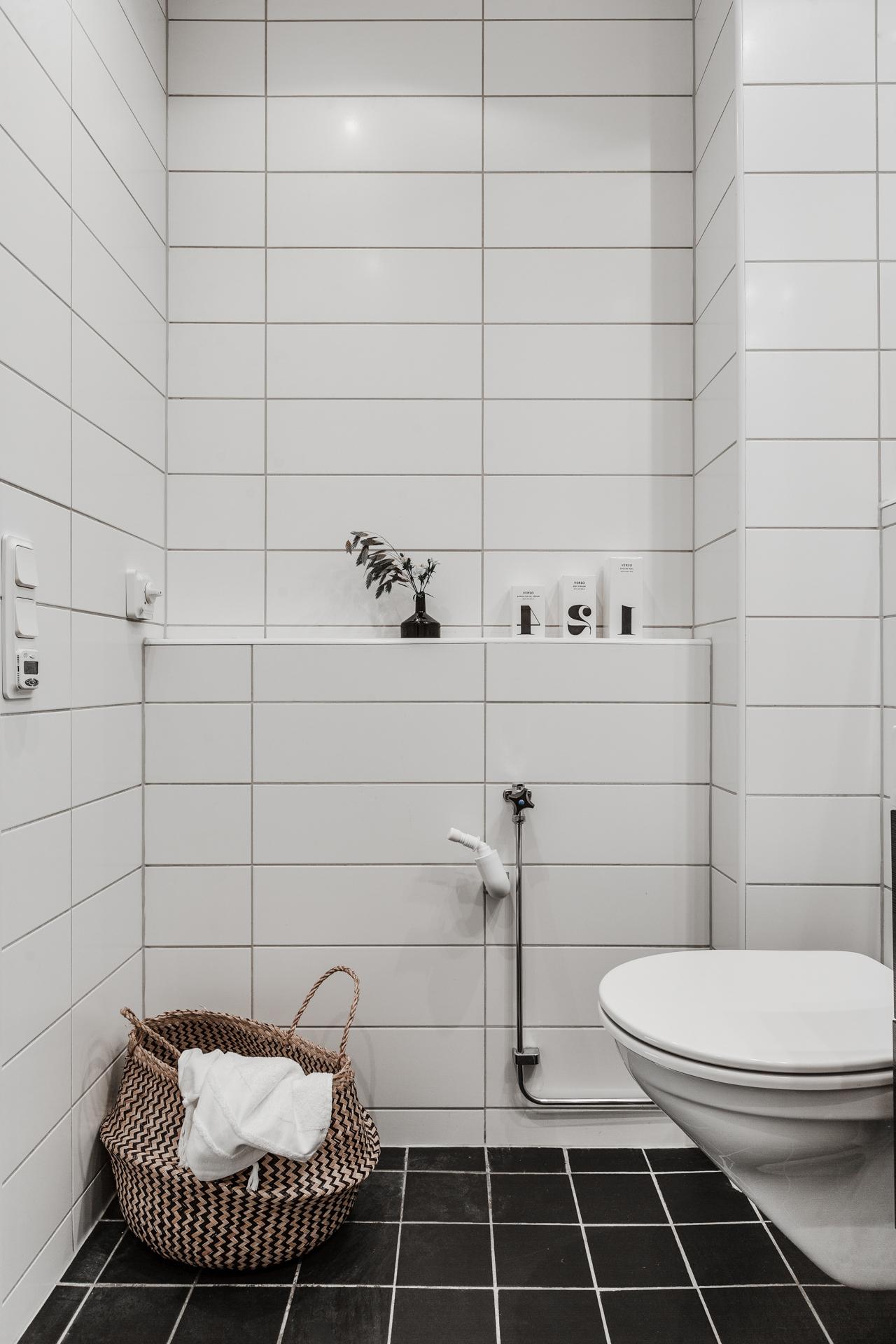 Lågupplöst Här är det förberett för tvättmaskin