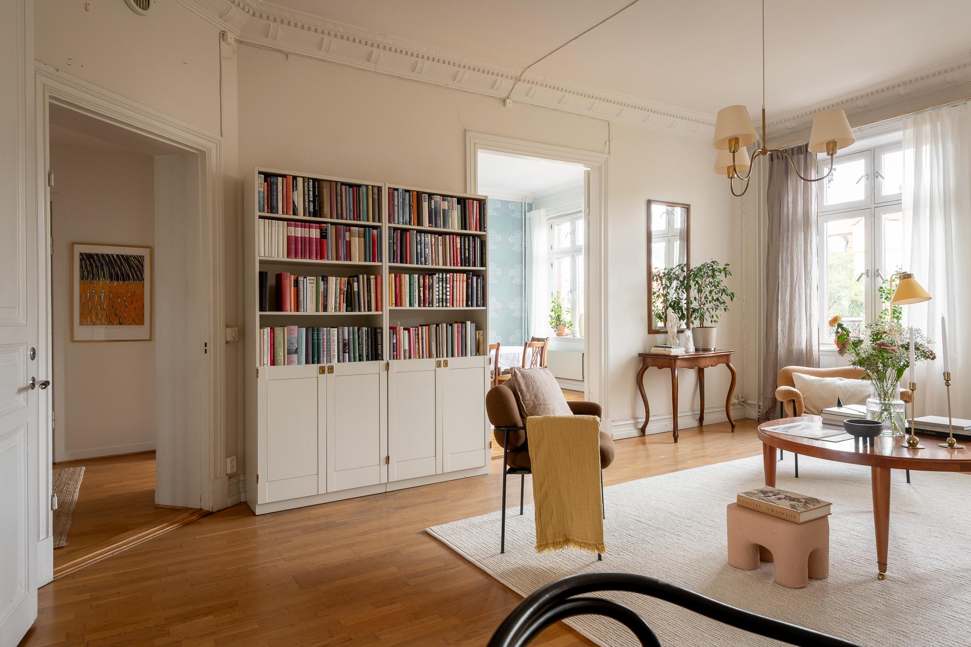 Härlig rundgående planlösning