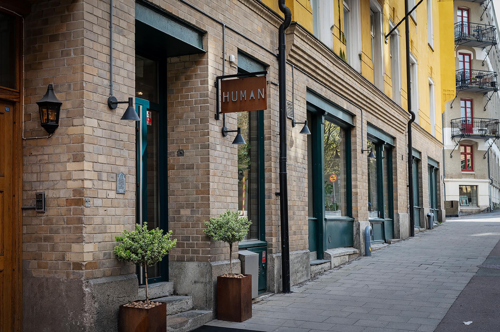 Restaurangen Human inom kort avstånd