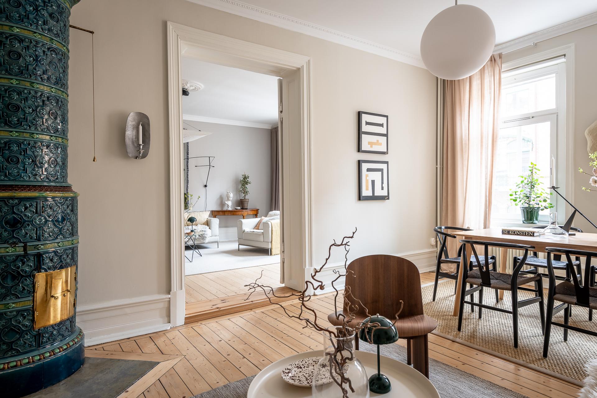 Luftig takhöjd på nästan tre meter