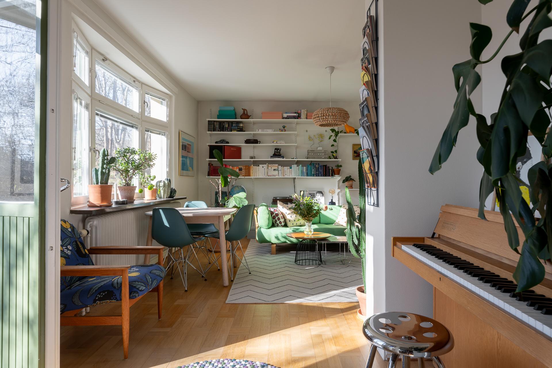 Det som idag används som pianorum kan enkelt göras om till sovalkov