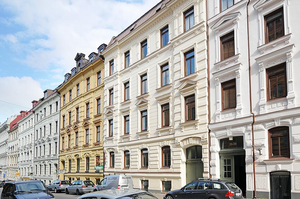 Tack och lov är stora delar av Vasastadens stenstad bevarad.