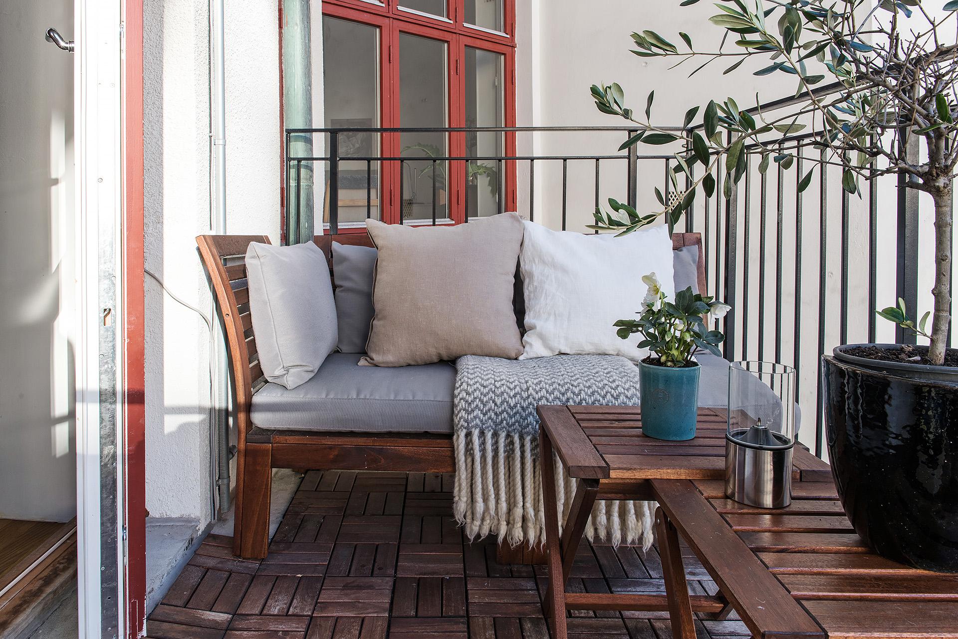 Djupet om 1,40 ger bra möbleringsmöjligheter