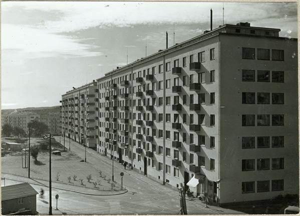 Spaldingsgatan är färdigbyggd, 1944