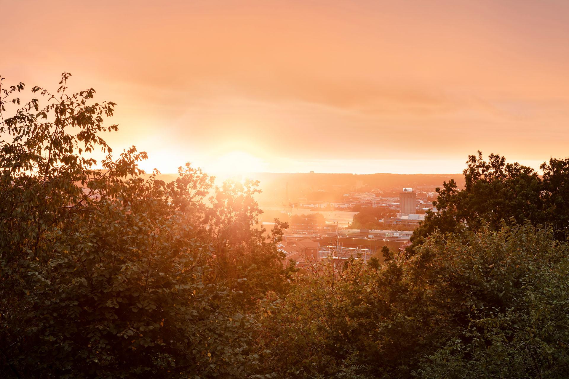 Här blir vackra solnedgångar en del av din vardag