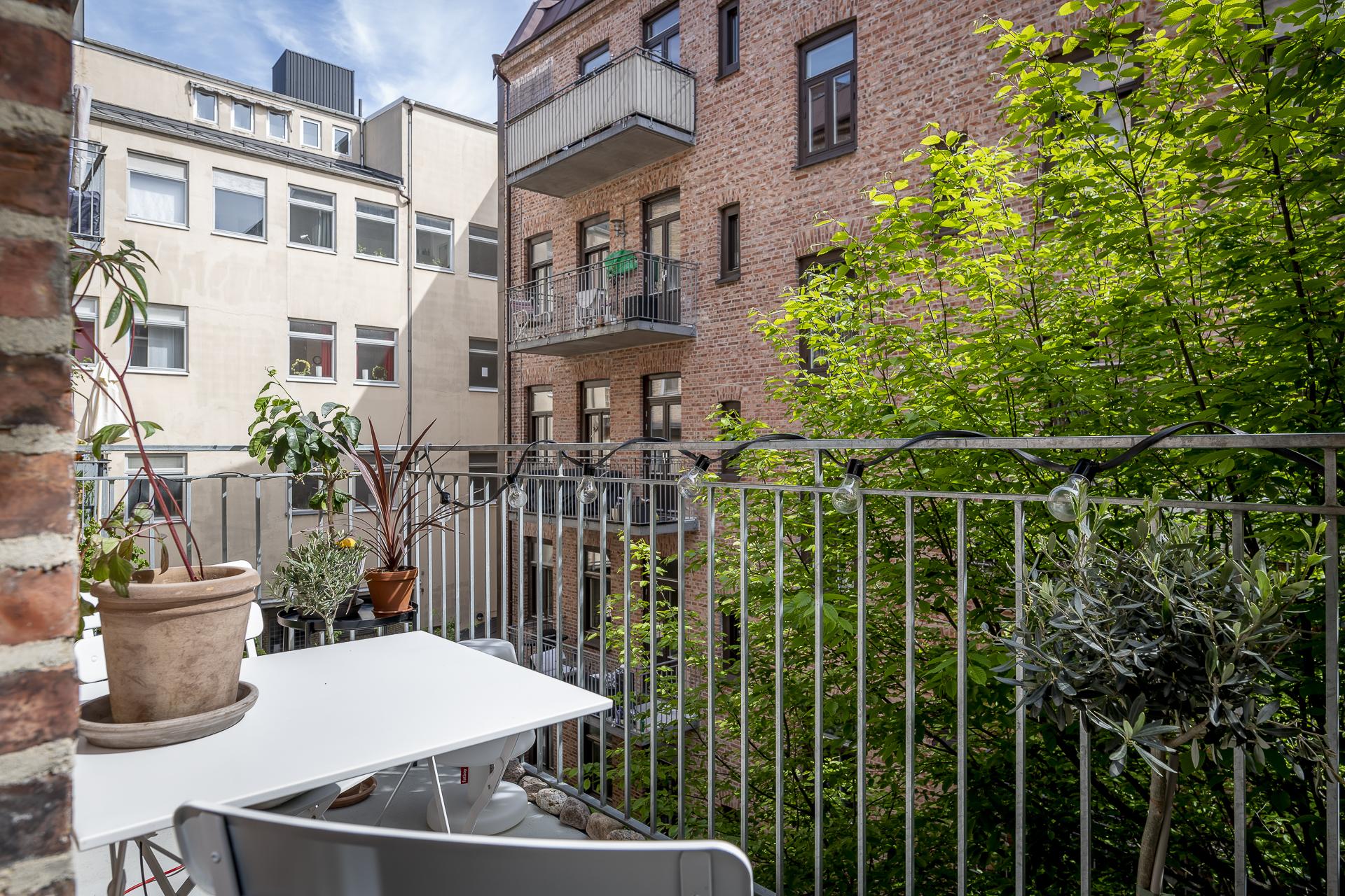 Sommartid på balkongen är svårslagen!