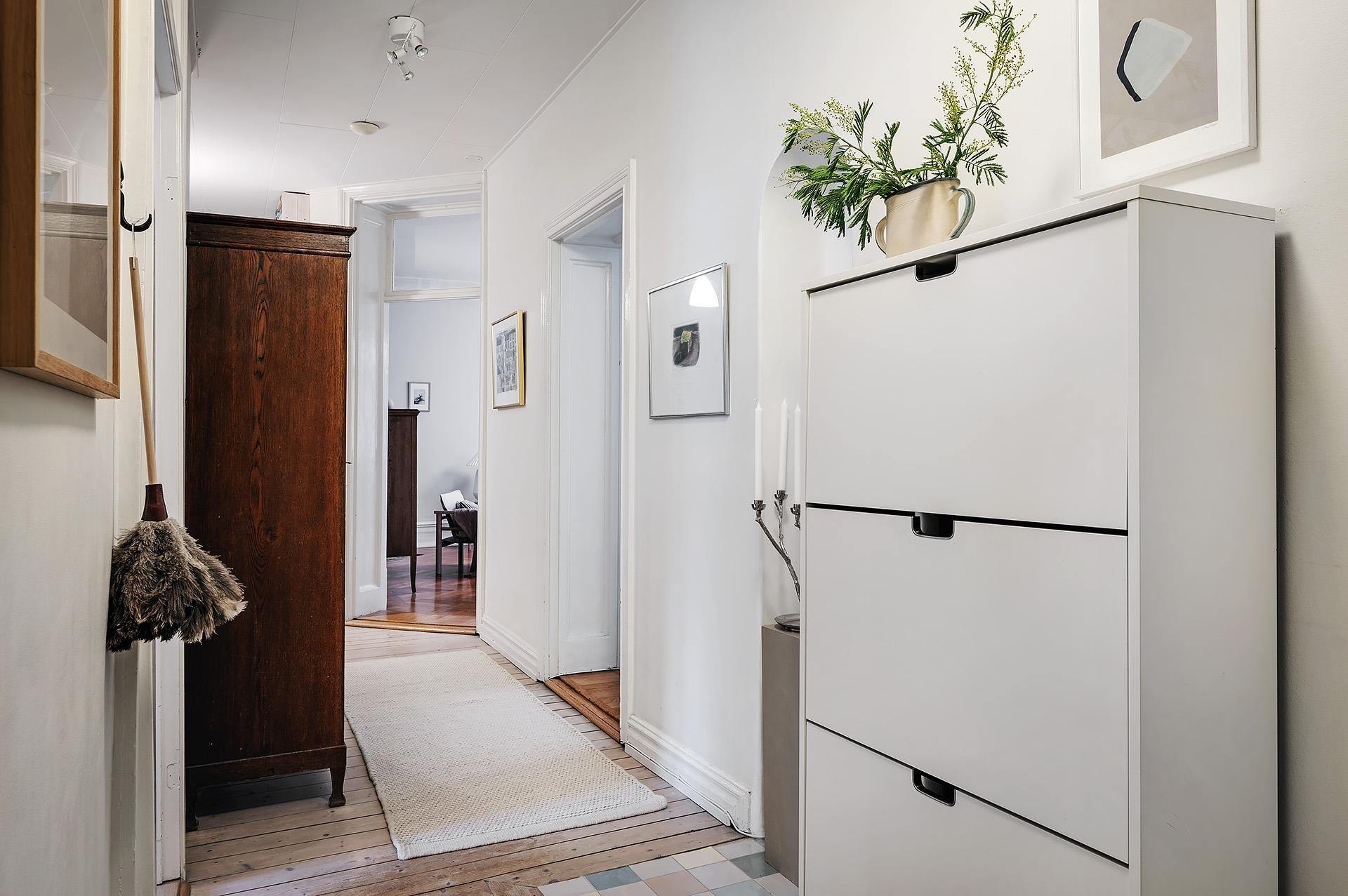 Rymlig inre möblerbar hall