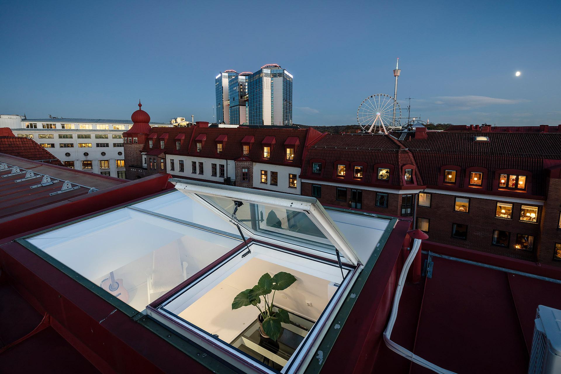 Lågupplöst Privat läge med magisk utsikt