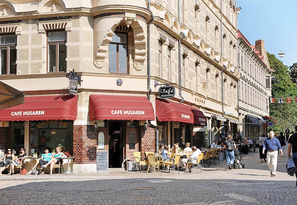 Det är aldrig långt till en kanelbulle