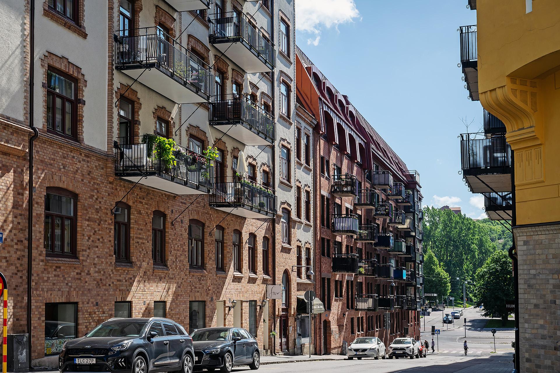 En fin hörnfastighet och god ekonomi