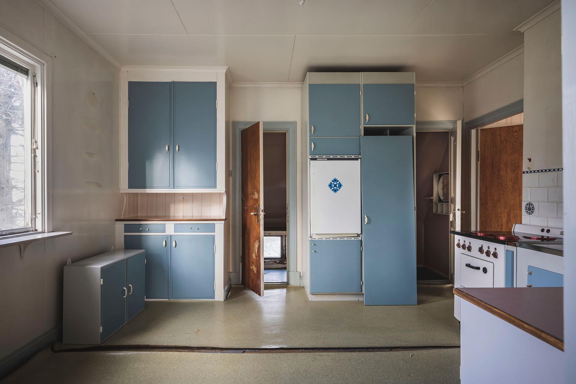 Övervåningen har fått en liten släng  av funkis...