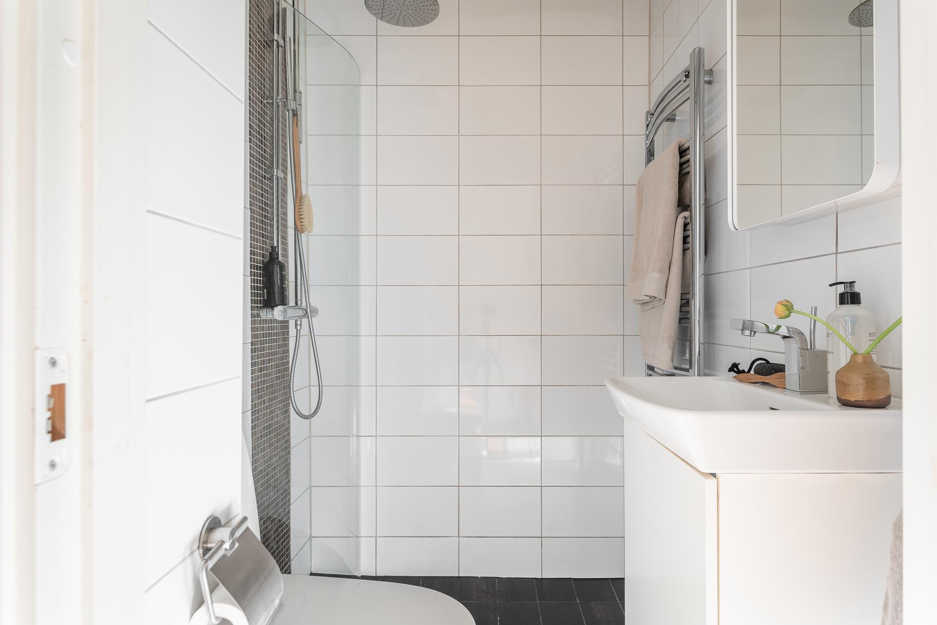 Renoverat i klassika och tidlösa färger och material