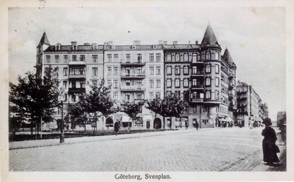 Övre Husargatan så som den såg ut förr...