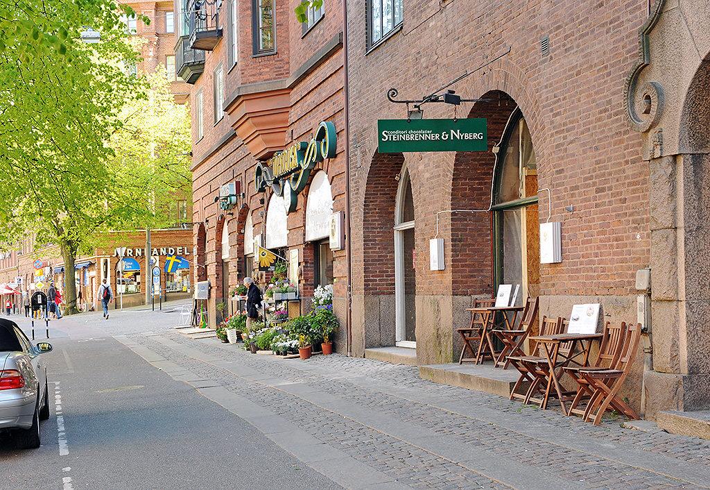 Mängder med små charmiga butiker